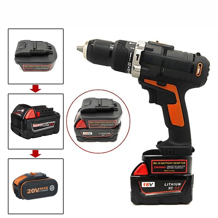 Power Tools Orange - Worx 20V 4핀 오렌지색 전동 공구