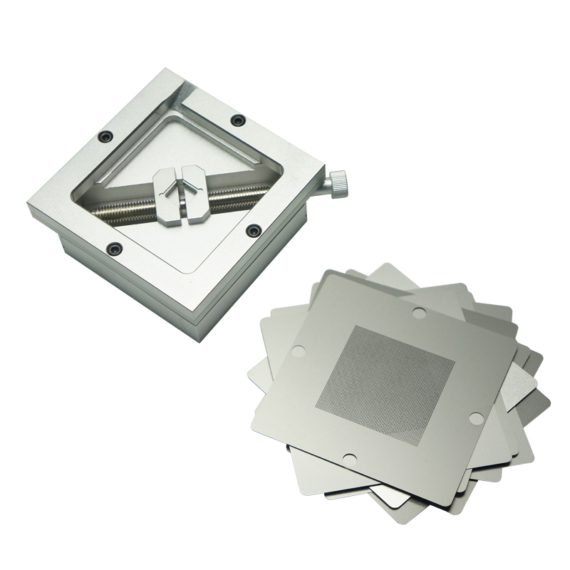Power Tools Toolstation - 실버 BGA 리볼링 키트 90*90mm 90x90mm