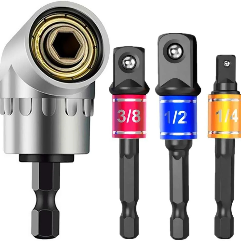 Power Tools Sheets - 임팩트 등급 105도 각도 소켓 어댑터