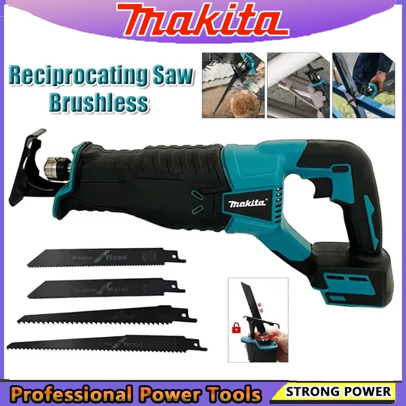 Power Tools Makita - 마키타 브러시리스 왕복톱 휴대용 무선 전동
