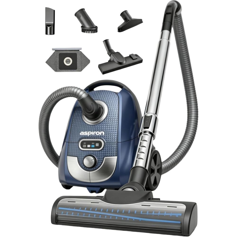 Power Tools Vacuum - 캐니스터 진공청소기, 1600W/40Kpa 캐니스터 백형 진공청소기,