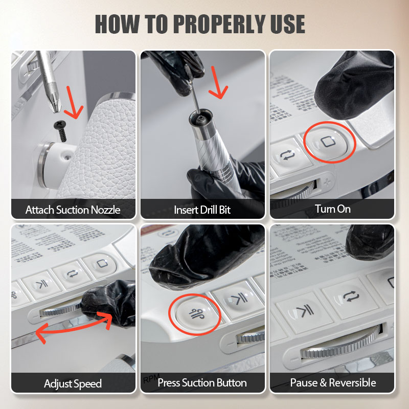 240W 강력한 흡입력 네일 먼지 추출기 35000RP - Power Tools Vacuum 리뷰 및 가격