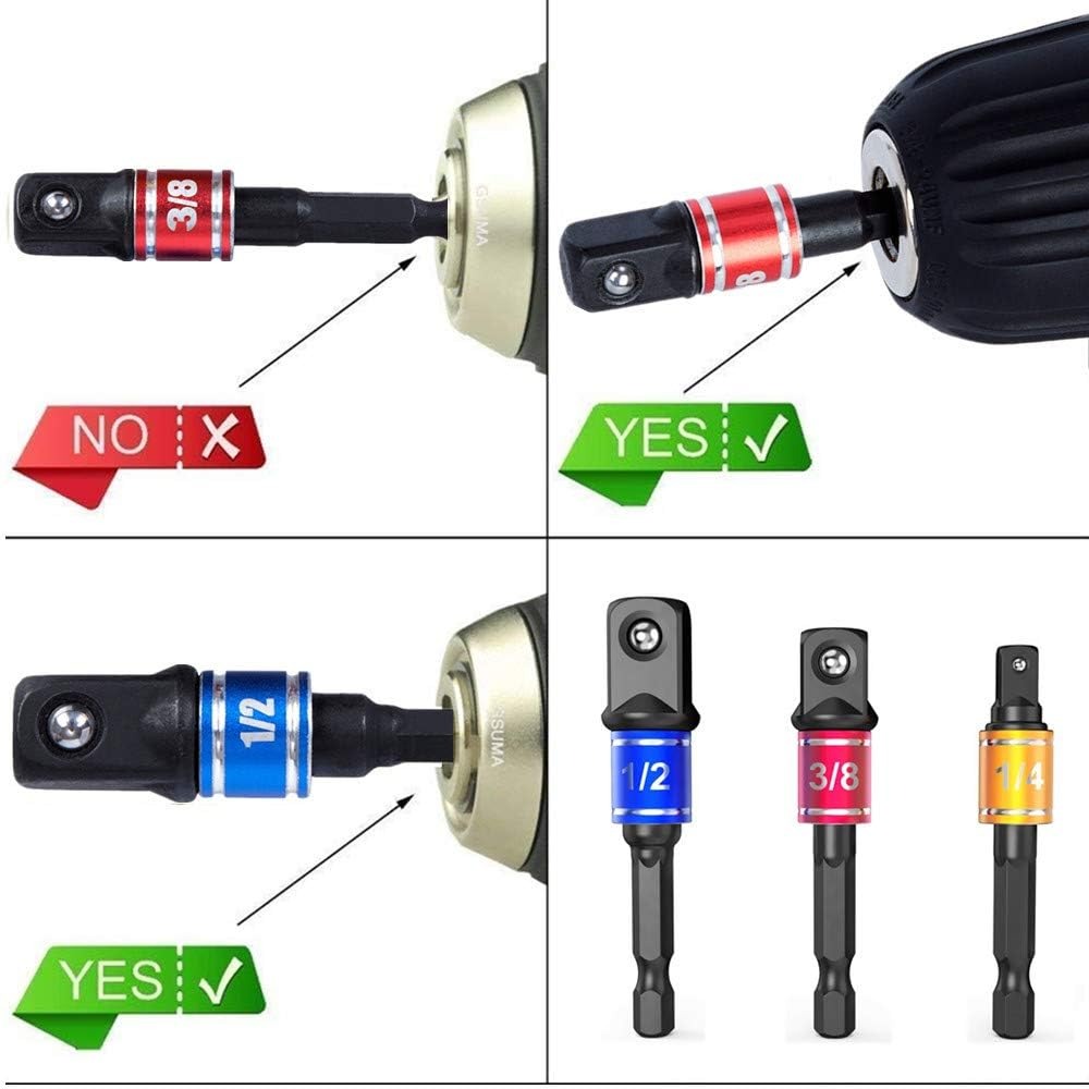 임팩트 등급 105도 각도 소켓 어댑터 전동 공구 부품 - Power Tools Sheets 리뷰 및 가격