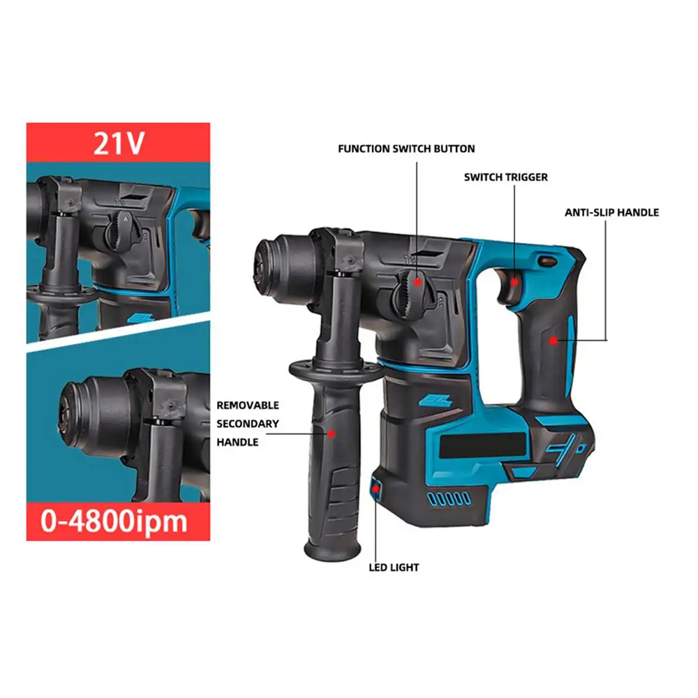 브러시리스 전기 해머 드릴 4800ipm Makita  - Power Tools Hilti 리뷰 및 가격