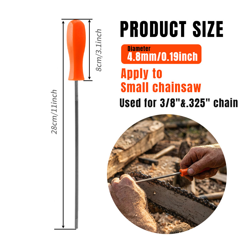 육각형 전기톱 줄톱 파일 4.0mm 4.8mm 5.5m - Power Tools Orange 리뷰 및 가격