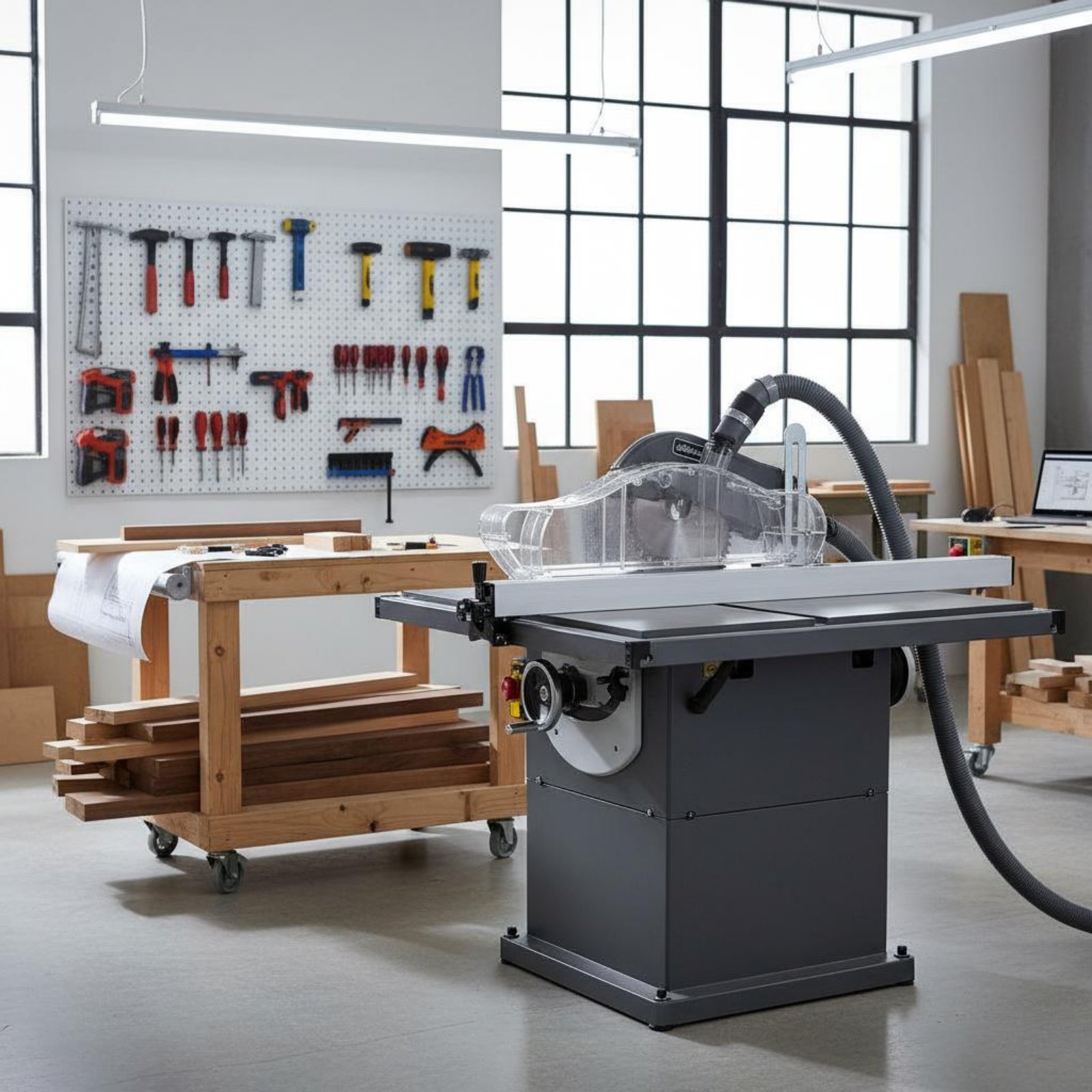 테이블쏘 먼지 가드 투명 투명 톱날 커버 먼지 커버 가 - Power Tools Vacuum 리뷰 및 가격