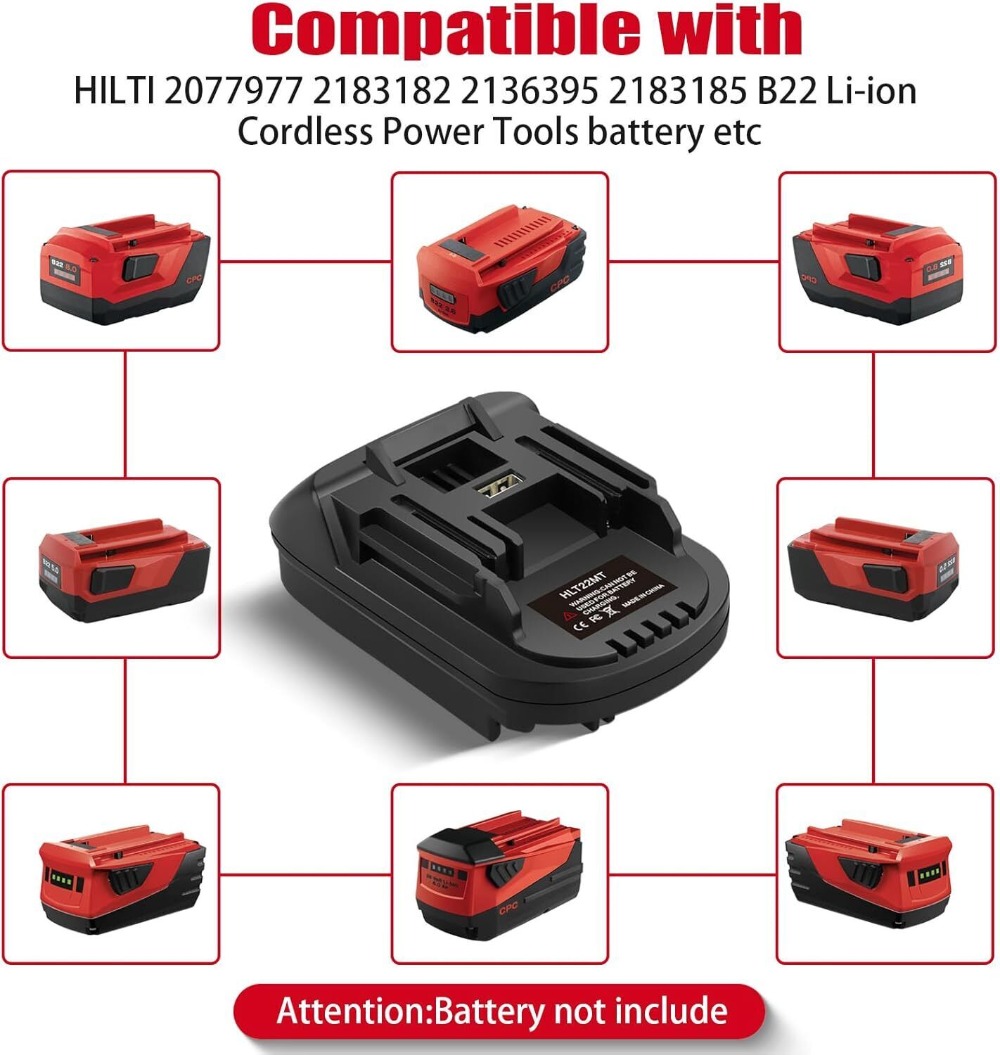 Hilti to Makita 18V 도구용 배터리 어댑 - Power Tools Hilti 리뷰 및 가격